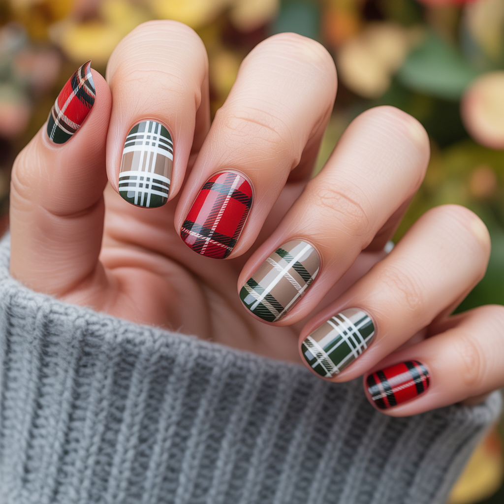 Fall Nails 8 fall ombre nails