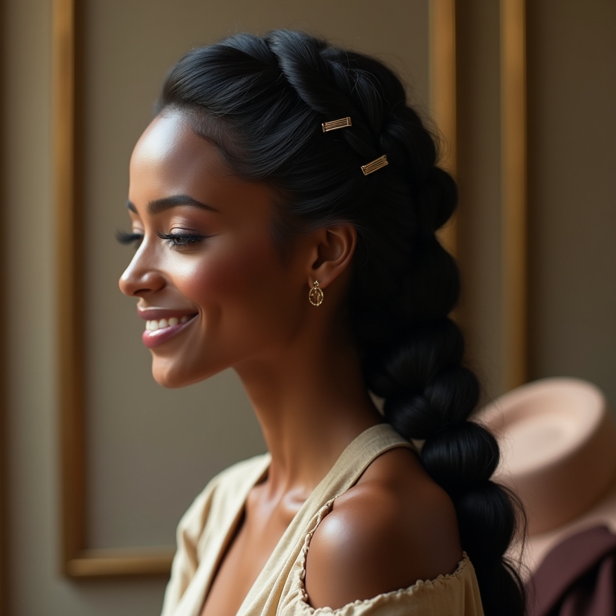 Winter Hair Braids 8 human hair for boho knotless braids