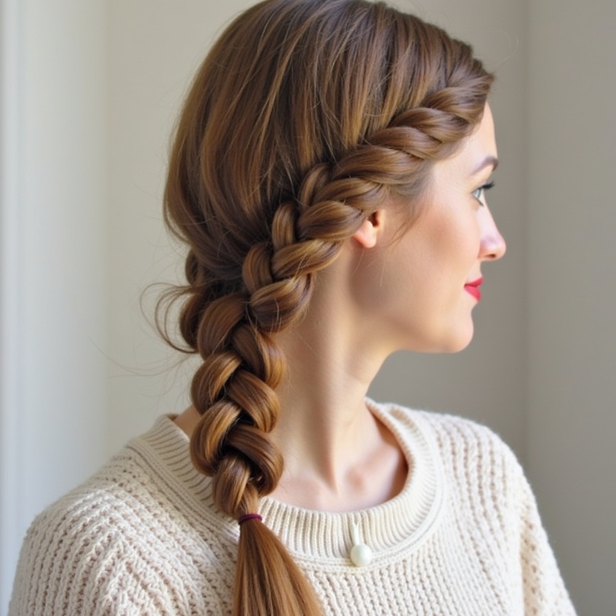 Winter Hair Braids 7
