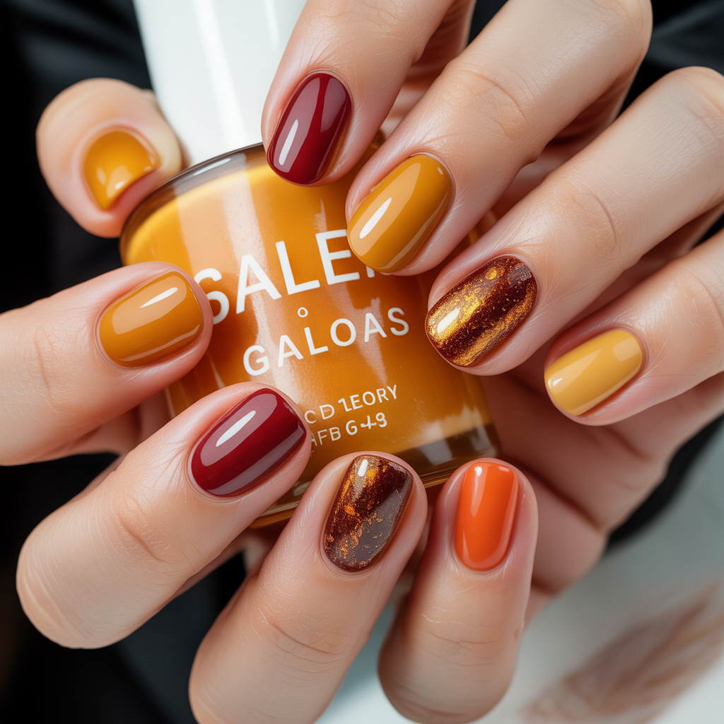 Fall Nails 1 fall nails 2024
