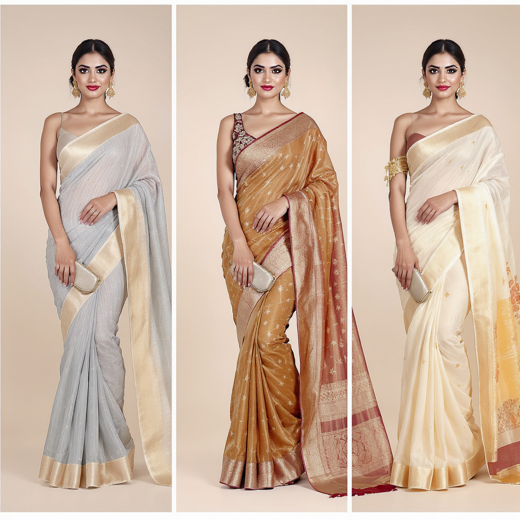 Saree Designs 16 blouse design for saree