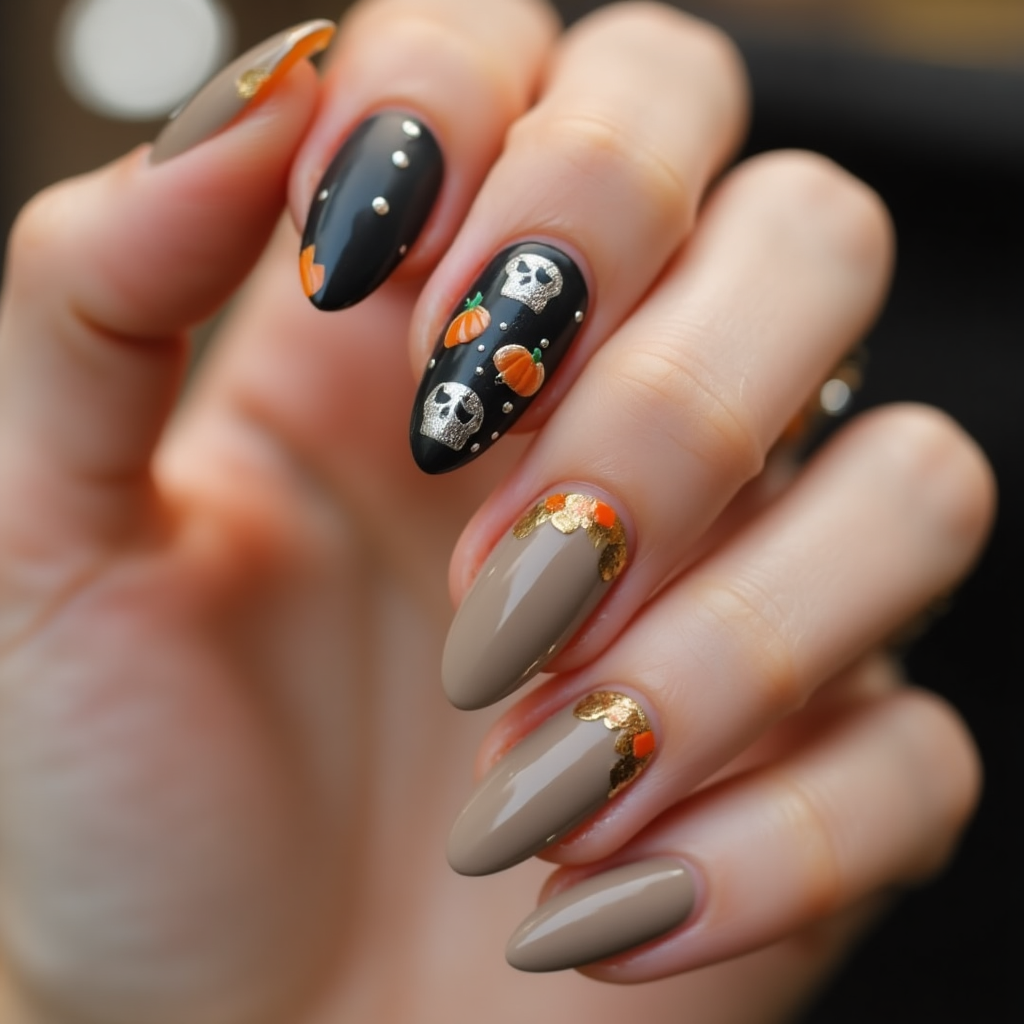 Fall Nails 11 fall colored nails