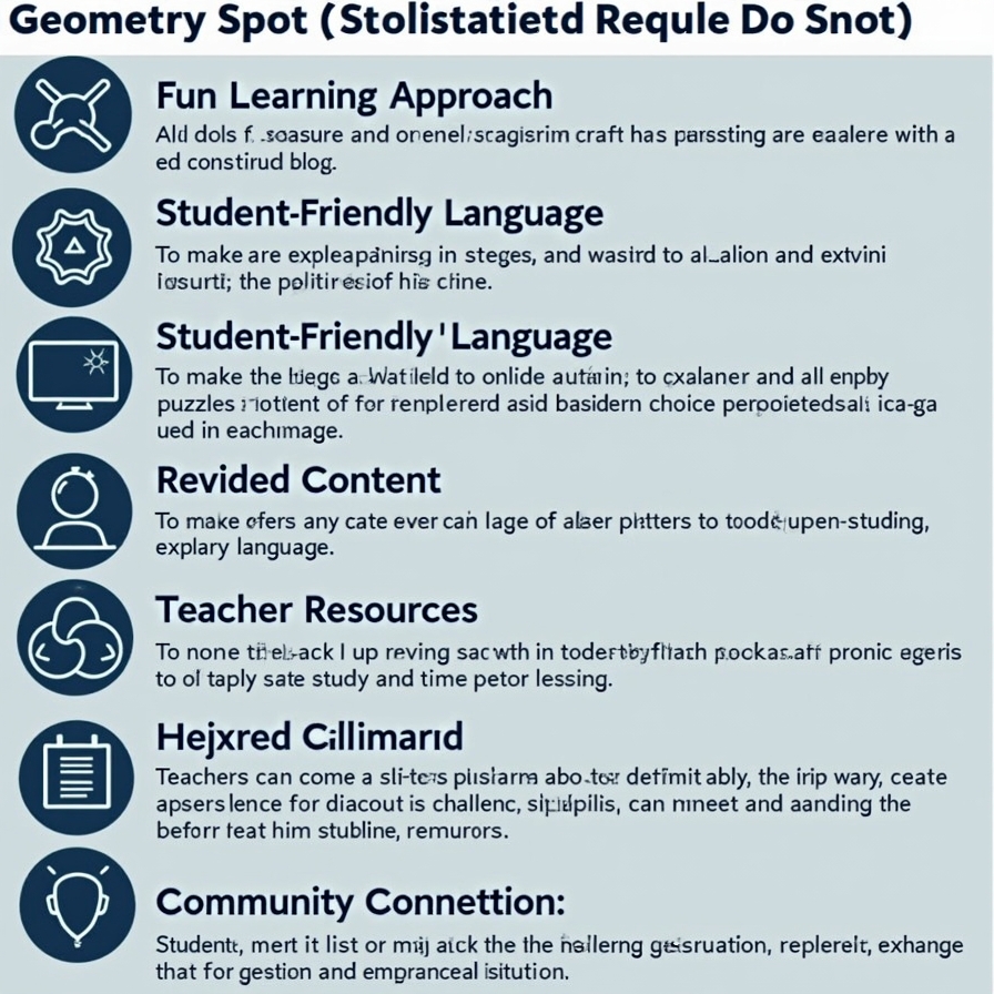 Educational Blogs about Geometry Spot 6 kamala harris education