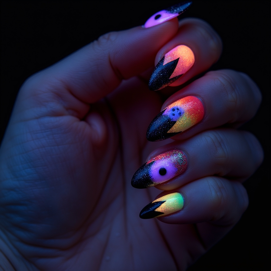Halloween Nails 7 halloween nail designs 2024