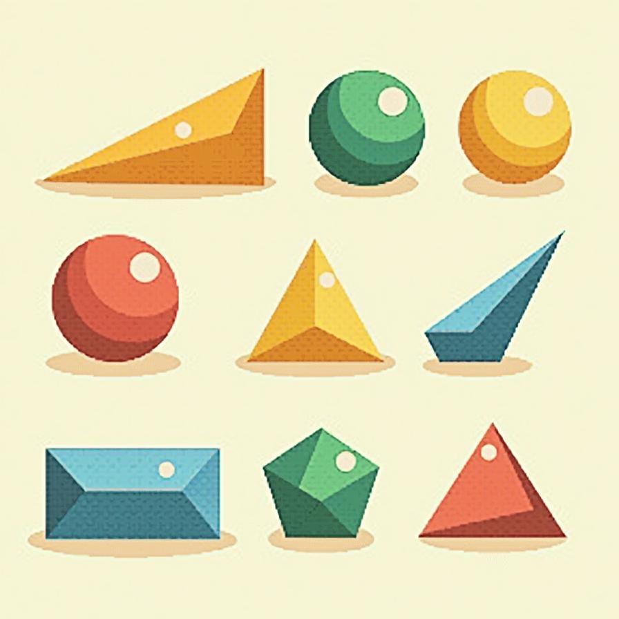 🧩 Geometry Spot Games & Puzzles 3 jigsaw puzzle games