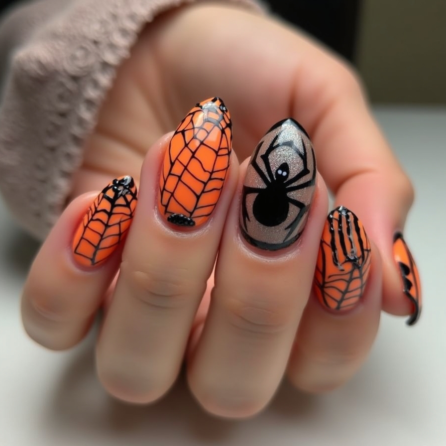 Halloween Nails 4 halloween nails ideas