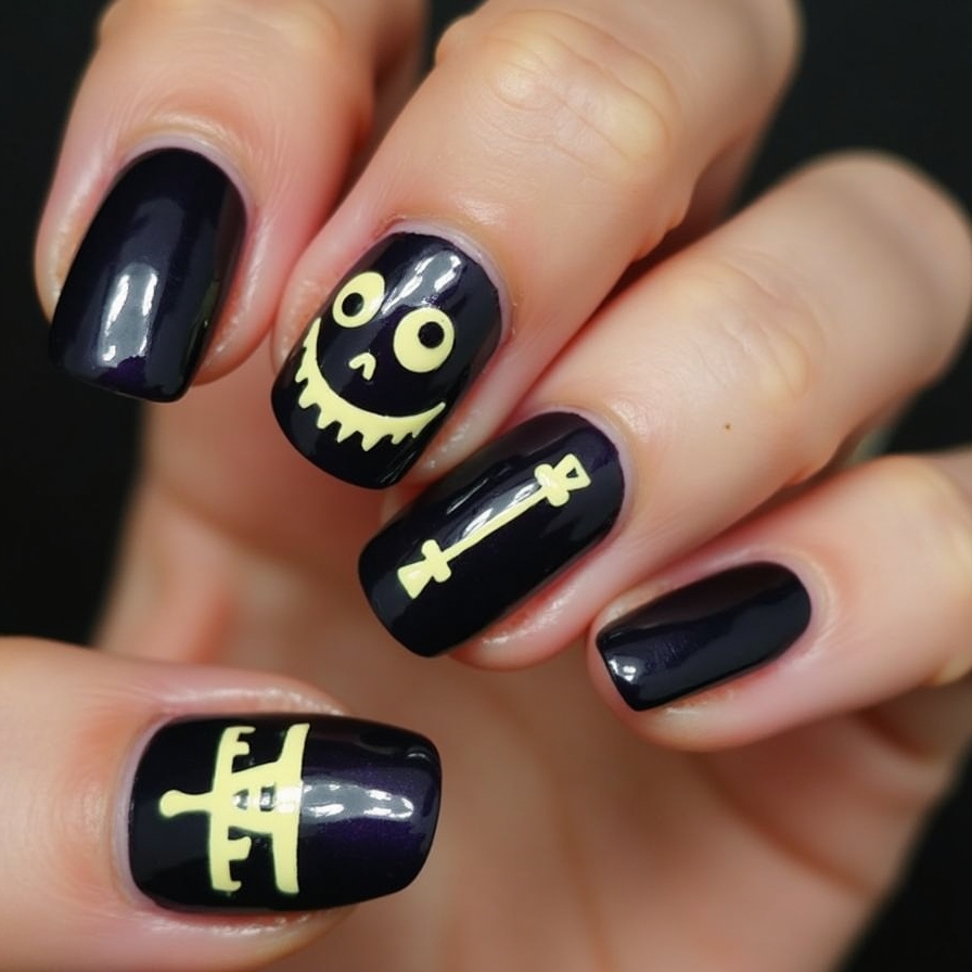 Halloween Nails 3 cute halloween nails