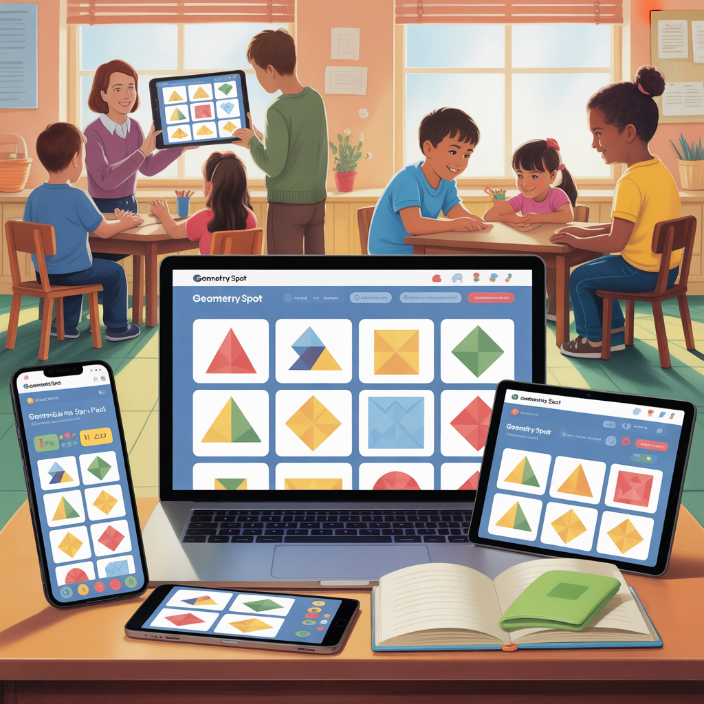 🧩 Geometry Spot Games & Puzzles 8 puzzle games online free