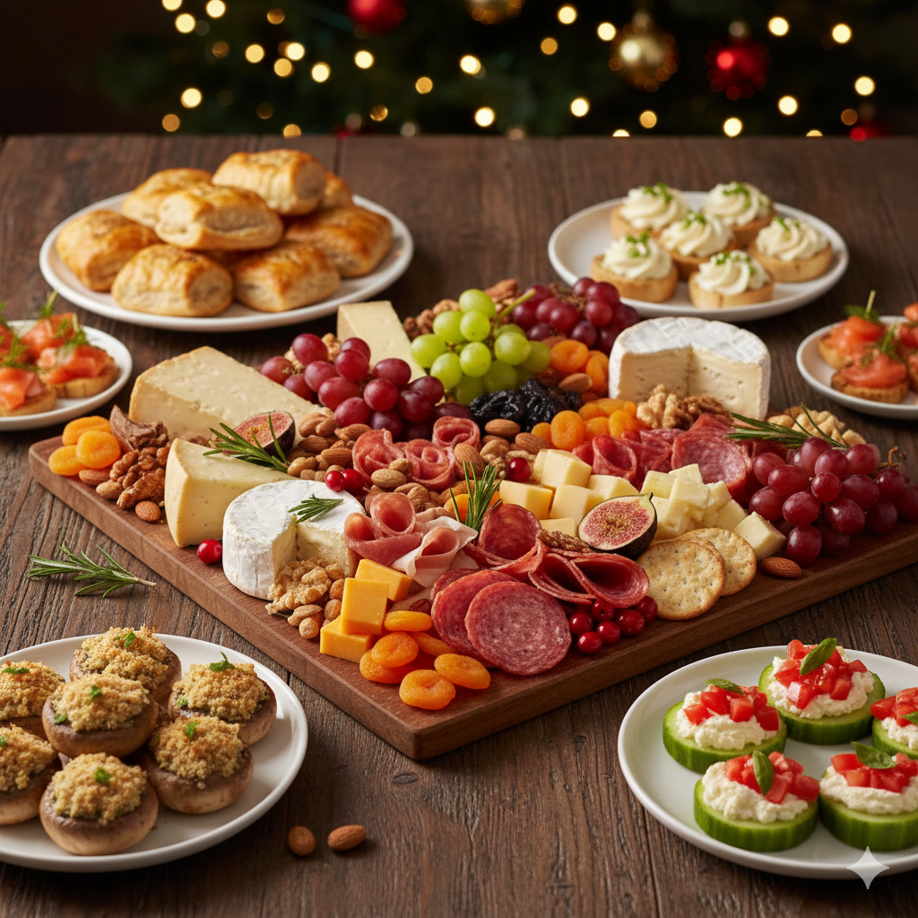 christmas party food ideas buffet​