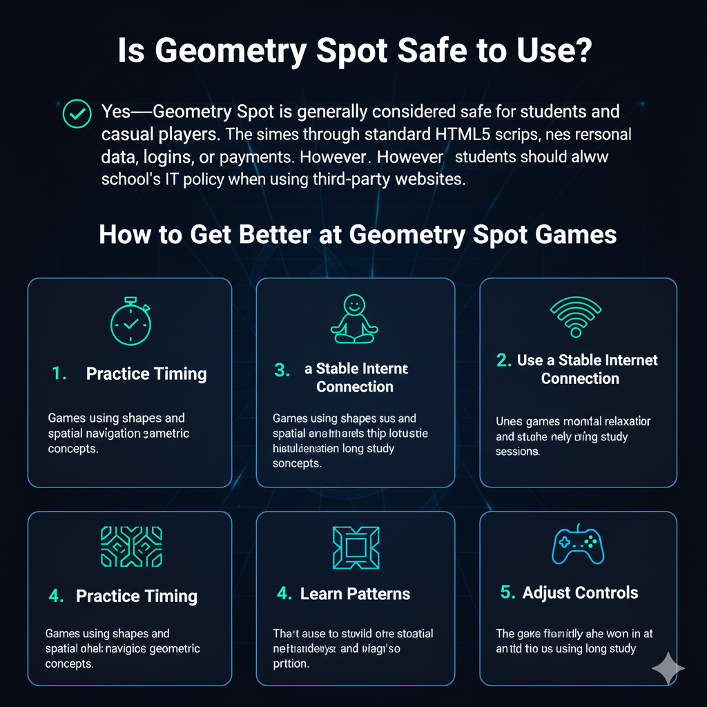 Geometry Spot Games 9 monkey mart geometry spot