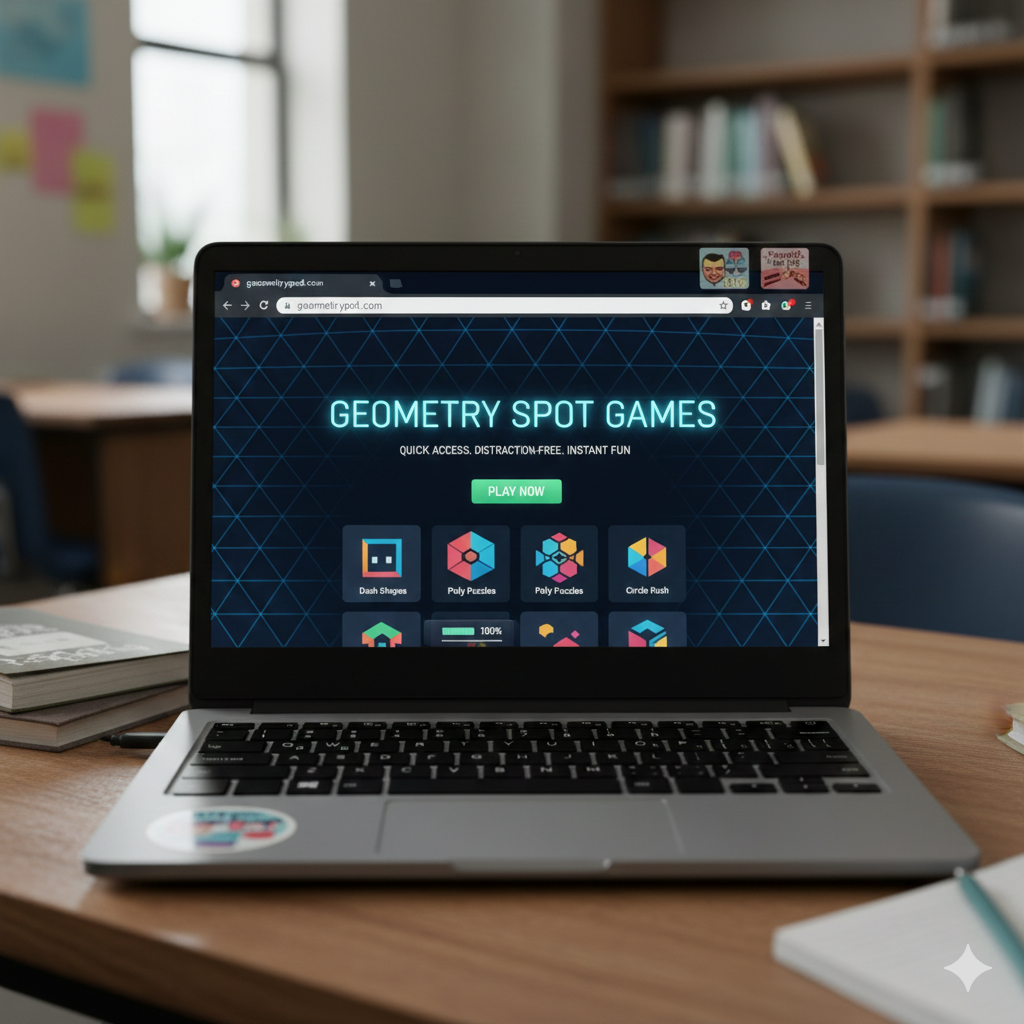 Geometry Spot Games 4 geometry spot activities