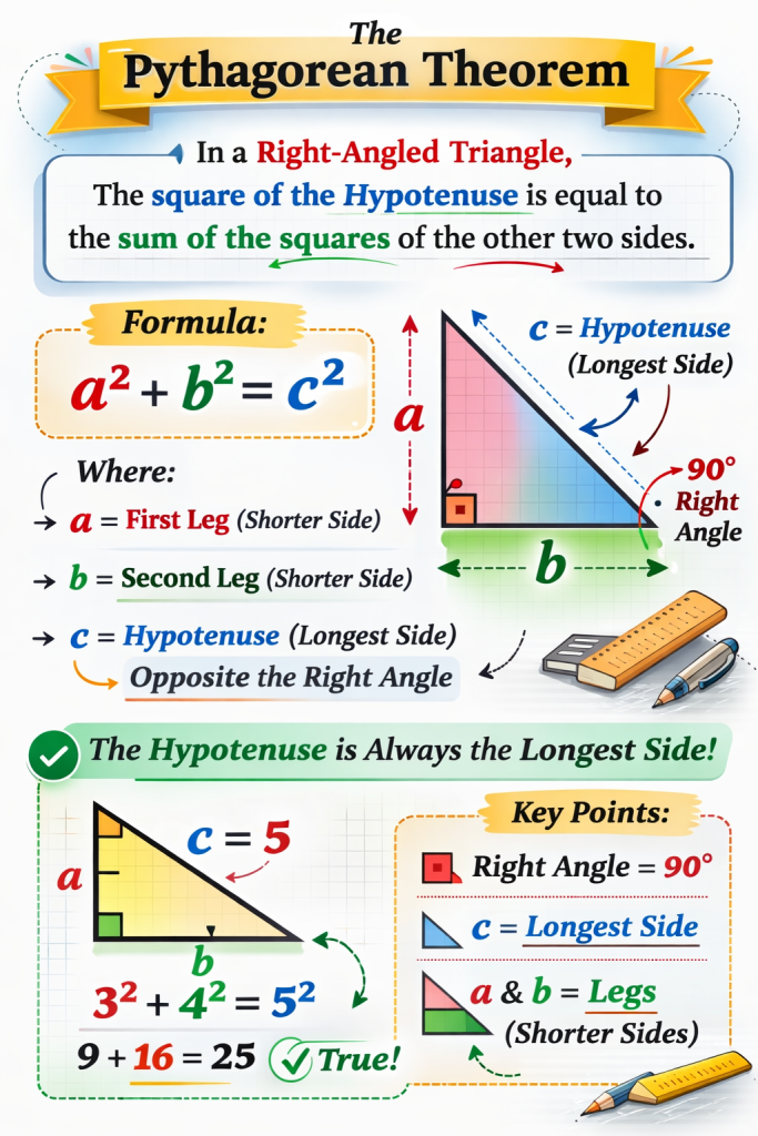 pythagoras theorem​